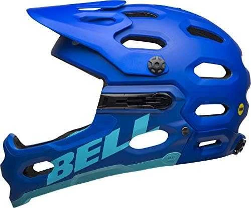 Bell Kask uždaros padangos Super 3R Mips, matinės mėlynos, L (BEL-7101)