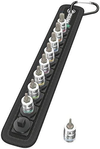 WERA diržas A 3 TORX HF Zyklop antgalių rinkinys TORX 1/4