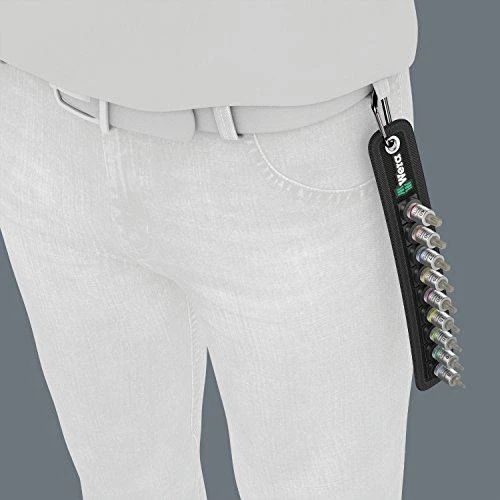 WERA diržas A 3 TORX HF Zyklop antgalių rinkinys TORX 1/4
