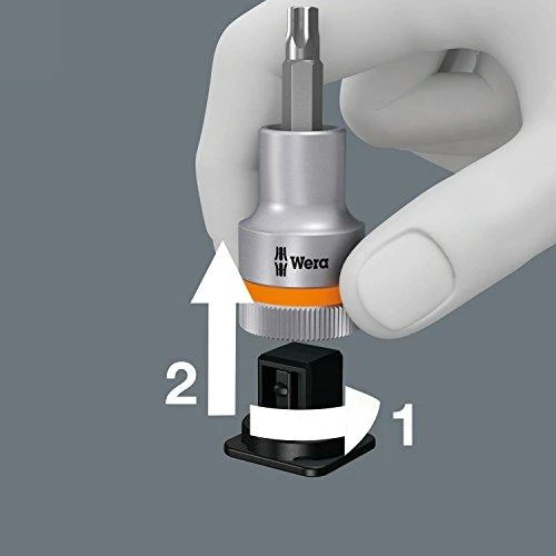 WERA diržas A 3 TORX HF Zyklop antgalių rinkinys TORX 1/4