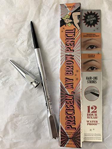 Benefit Precisely My Brow Pieštukas Ultra-Fine antakių pieštukas, atspalvis: 6 Cool Soft Juodas, 0.08 g