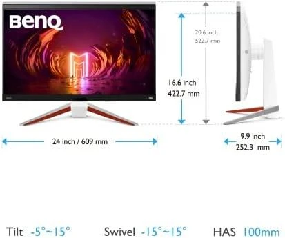 Benq | LED Monitorius | EX3210U | 32 " | IPS | UHD | 16:9 | 144 Hz | 2 ms | 3840 x 2160 | 300 cd/m² | HDMI jungtys quantity 2 | Baltas | Garantija 36 mėn.
