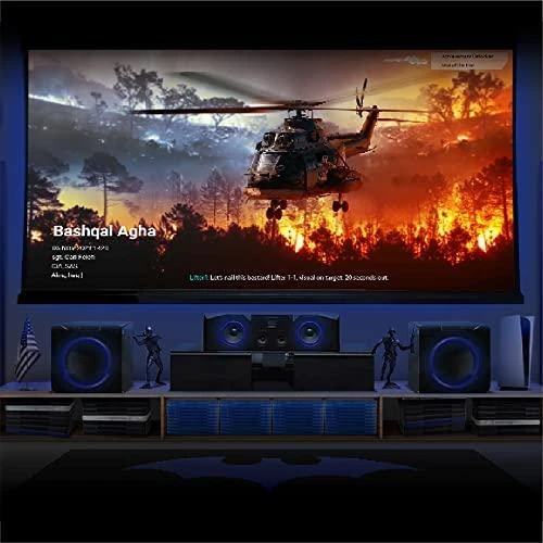 BenQ TK700 Žaidimų projektorius su tikrąja 4K skiriamąja geba, HDR technologija ir 16 ms įvesties delsa atskleidžia tamsias scenas