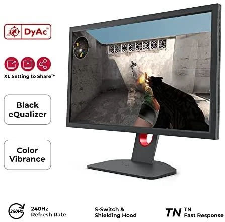 Monitorius BENQ ZOWIE XL2746K 27" FHD TN HDMI/DP/USB 240HZ DYAC