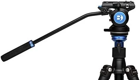 Vaizdo galva - Benro S4PRO Fluid Head 4kg talpa greito atleidimo plokštė