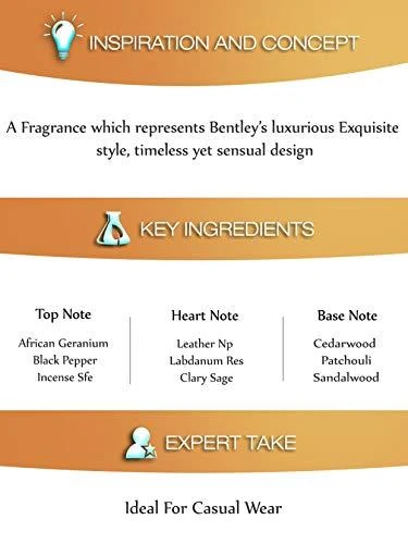 Kvepalai vyrams Bentley For Men Intense EDP, 100 ml