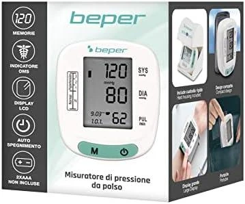 Beper Blood Pressure Meter on the Wrist 40121 Easy Check Moterims
