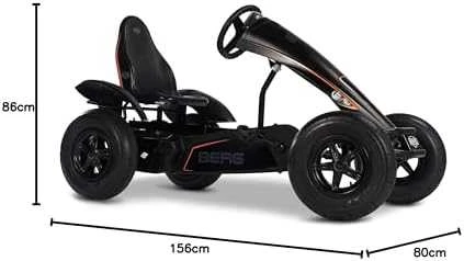 Mašinėlė GO-kartas Berg Juodas Edition BFR (iki 100kg)