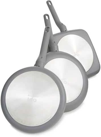 BergHOFF 25 cm omletinė - Balance Moonmist lengva neprideganti keptuvė puriems omletams