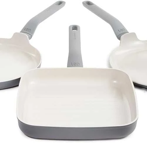 BergHOFF 25 cm omletinė - Balance Moonmist lengva neprideganti keptuvė puriems omletams