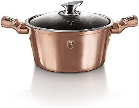 BH-1516N - Granito puodas 28 cm Berlinger Haus Rose Gold kolekcija