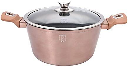 Puodų komplektas (15 dalių) Berlinger Haus BH/1224N Rose Gold