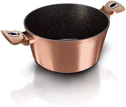 BH-1516N - Granito puodas 28 cm Berlinger Haus Rose Gold kolekcija