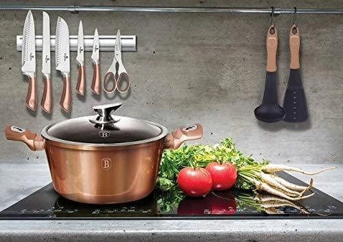 BH-1516N - Granito puodas 28 cm Berlinger Haus Rose Gold kolekcija