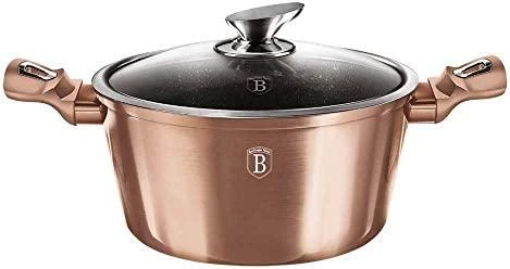 BH-1516N - Granito puodas 28 cm Berlinger Haus Rose Gold kolekcija