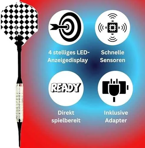 Best Sporting Elektroninė smiginis lenta su LED ekranu