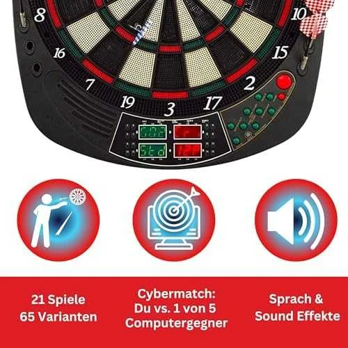 Best Sporting Elektroninė smiginis lenta su LED ekranu