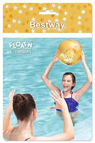 BESTWAY paplūdimio kamuolys Glitter Fusion, diametras 41cm, asort., 31050