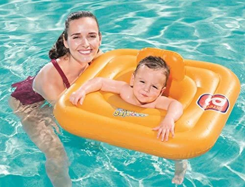 BESTWAY pripučiamas plaukimo ratas - sėdynė kūdikiui Swim Safe A 76cm, 32050
