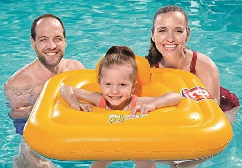 BESTWAY pripučiamas plaukimo ratas - sėdynė kūdikiui Swim Safe A 76cm, 32050