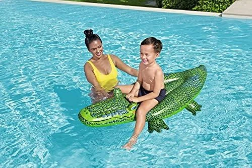 Plaukimo Krokodilas Bestway 152 cm Žalias