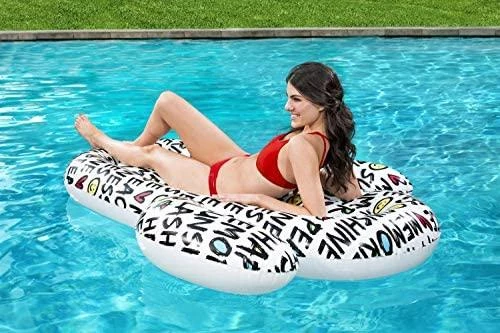 BESTWAY pripučiamas čiužinys Summer Quotes Kaktusas, 1.85mx 1.55m, 43260