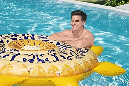 Pripučiamas žaislas BESTWAY Sunny Sicily Island, 226 x 226 cm