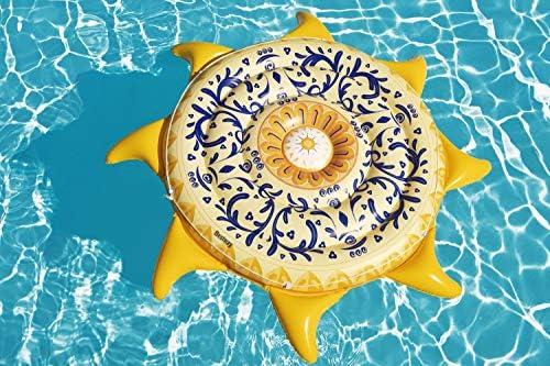 Pripučiamas žaislas BESTWAY Sunny Sicily Island, 226 x 226 cm
