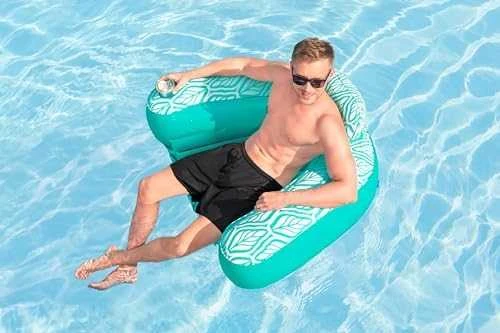 Bestway pripučiama vandens kėdė Deluxe Comfort Plush 1,45x1,20m 43719
