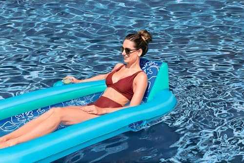 „Bestway 43733“ pripučiamas plaukimo čiužinys su atlošu