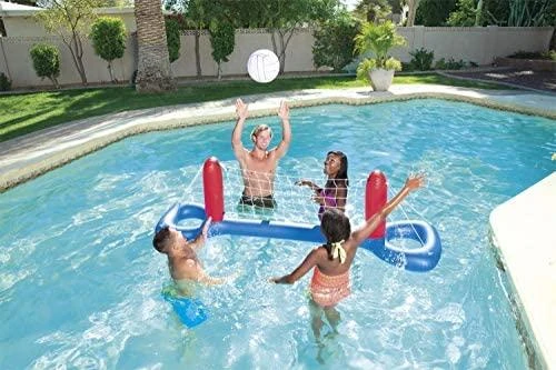 BESTWAY pripučiamas tinklinio rinkinys 2.44m x 64cm, 52133