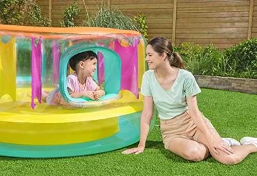 Pripučiamas batutas Bestway BounceJam, 180 x 86 cm