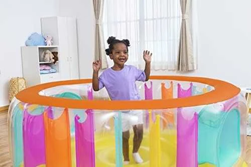 Pripučiamas batutas Bestway BounceJam, 180 x 86 cm