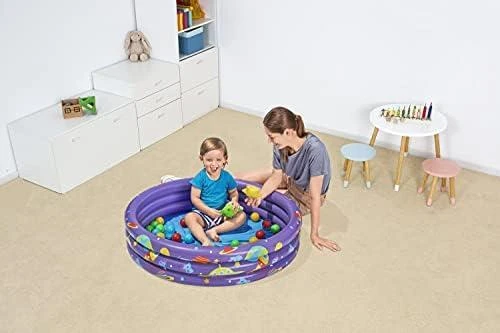 Pripučiamas baseinas su kamuoliukais Bestway Space