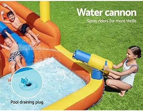 Bestway didžiulė VANDENS ŽAIDIMŲ AIKŠTELĖ 551x502x265cm čiuožykla 53377
