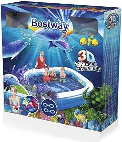 Bestway 3D pripučiamo baseino pakuotė