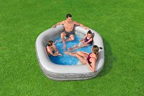 Baseinas 213x206x53cm su BESTWAY sėdynėmis