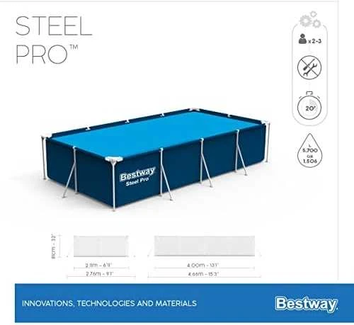 Baseino stovas 400x211x81cm Šeima 3 in 1 BESTWAY