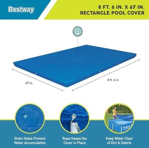 Bestway Flowclear Baseino uždangalas, 304x205x66cm