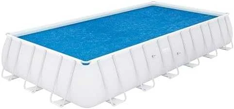 Bestway Baseino uždangalas Flowclear, mėlynas, 703x336cm, stačiakampis