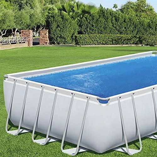 Bestway Baseino uždangalas Flowclear, mėlynas, 703x336cm, stačiakampis