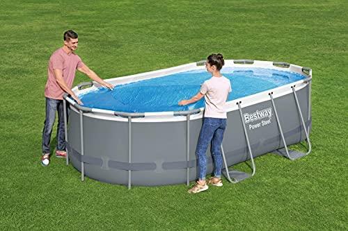 Baseino stogelis su saulės energija 427 x 250 cm „Bestway 58672“