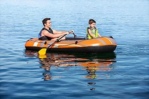 Bestway® pripučiama valtis skirta 2 suaugusiems ir vaikui Kondor 3000 rinkinys, 232 x 115 x 36 cm