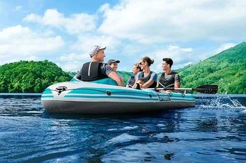 Bestway Pripučiama valtis „Adventure Elite™ X5“ 5 asmenims + irklai 315 x 166 cm 65159