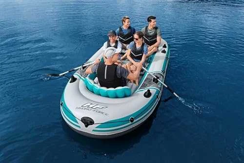 Bestway Pripučiama valtis „Adventure Elite™ X5“ 5 asmenims + irklai 315 x 166 cm 65159