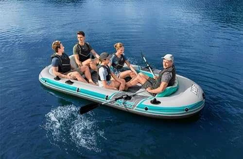 Bestway Pripučiama valtis „Adventure Elite™ X5“ 5 asmenims + irklai 315 x 166 cm 65159