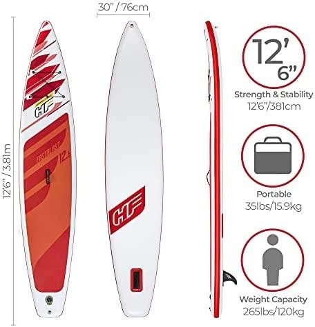 Bestway Hydro-Force Fastblast Tech Set Irklentė, 381x76x15cm