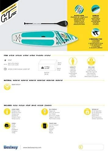 Irklentė Bestway Sup Hydro Force