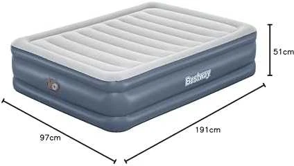 Veliūrinio čiužinio lova 203 x 152 x 51 cm Bestway 6713I
