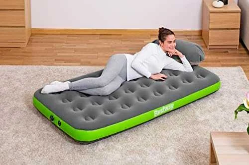 Pripučiamas turistinis čiužinys Bestway Pavillo Roll & Relax Twin, 188x99x22 cm
